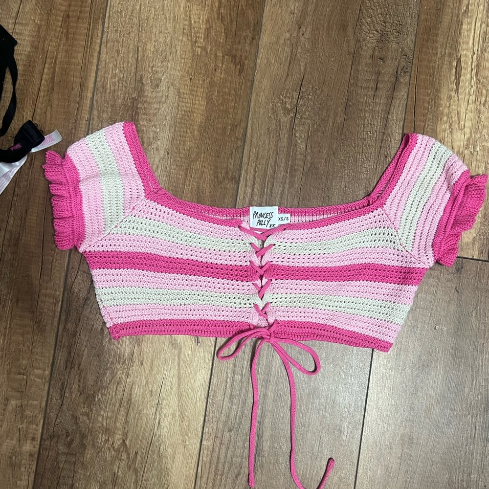 super cute crochet top